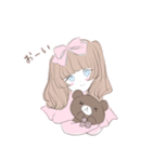 ふわふわロリータちゃん（個別スタンプ：21）