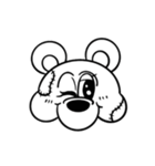 メルシークロス【モノクロ】（個別スタンプ：6）