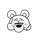 メルシークロス【モノクロ】（個別スタンプ：10）