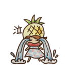 おてんばパイナップル（個別スタンプ：4）