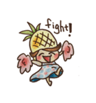 おてんばパイナップル（個別スタンプ：8）