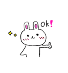 うさうさちゃんのスタンプ（個別スタンプ：3）