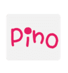トイプードルのpino（個別スタンプ：40）