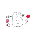 こう見えてうさぎです。（個別スタンプ：2）
