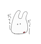 こう見えてうさぎです。（個別スタンプ：4）