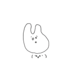 こう見えてうさぎです。（個別スタンプ：18）