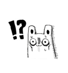 ヤバそうでヤバくないウサギ（個別スタンプ：2）