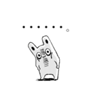 ヤバそうでヤバくないウサギ（個別スタンプ：3）