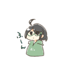 アホ毛の子（個別スタンプ：4）