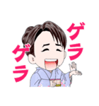 入山アキ子アニメスタンプ（個別スタンプ：15）
