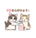 やさしいい子猫の動くスタンプ（個別スタンプ：3）