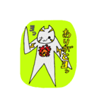 謎の猫 にゃしバ（個別スタンプ：14）