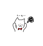 赤いリボンのにゃんこ。（個別スタンプ：19）