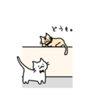 赤いリボンのにゃんこ。（個別スタンプ：34）