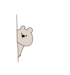 ゆるいくまたむ（個別スタンプ：19）