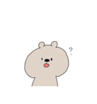 ゆるいくまたむ（個別スタンプ：24）