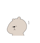 ゆるいくまたむ（個別スタンプ：33）