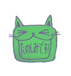 ねこ、そしてハムスター（個別スタンプ：3）