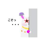 無表情なうさぎピエロ（個別スタンプ：30）