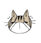 自粛するねこ（個別スタンプ：1）