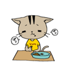 自粛するねこ（個別スタンプ：14）