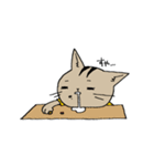自粛するねこ（個別スタンプ：15）