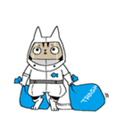 自粛するねこ（個別スタンプ：25）