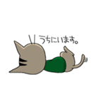 自粛するねこ（個別スタンプ：34）