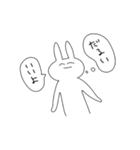 頑張って生きてるうさぎのスタンプ（個別スタンプ：28）