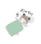 ひまひまのゆるふわスタンプたち。（個別スタンプ：1）