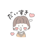 ひまひまのゆるふわスタンプたち。（個別スタンプ：7）