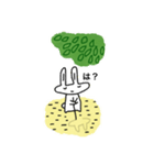 つめたいうさぎちゃん（個別スタンプ：4）