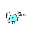 図形ちゃんたち◯△□◇（個別スタンプ：18）