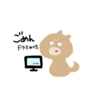 センスある柴犬（個別スタンプ：9）