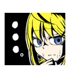 金髪碧眼の後輩ちゃんスタンプ（個別スタンプ：14）