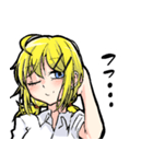 金髪碧眼の後輩ちゃんスタンプ（個別スタンプ：24）