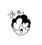 アフロさん専用スタンプ（個別スタンプ：11）