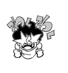 アフロさん専用スタンプ（個別スタンプ：19）