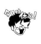 アフロさん専用スタンプ（個別スタンプ：29）