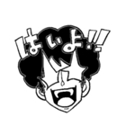 アフロさん専用スタンプ（個別スタンプ：31）