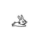 もっとたのしいウサギ（個別スタンプ：6）