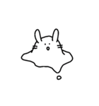 もっとたのしいウサギ（個別スタンプ：7）