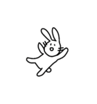 もっとたのしいウサギ（個別スタンプ：19）