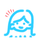 いろんな色の人たち（個別スタンプ：2）