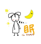 リコちゃんseries～今の気持ちを一言で（個別スタンプ：16）