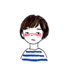 生きてゆくおんなのこたちの日常（個別スタンプ：6）