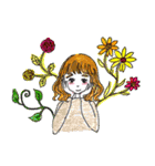 生きてゆくおんなのこたちの日常（個別スタンプ：8）