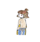 生きてゆくおんなのこたちの日常（個別スタンプ：12）