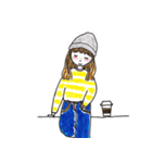 生きてゆくおんなのこたちの日常（個別スタンプ：25）
