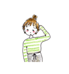 生きてゆくおんなのこたちの日常（個別スタンプ：39）